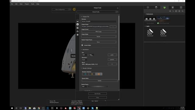 SOLIDWORKS Visualize Quick Tips - Using a Transparent Background смотреть онлайн