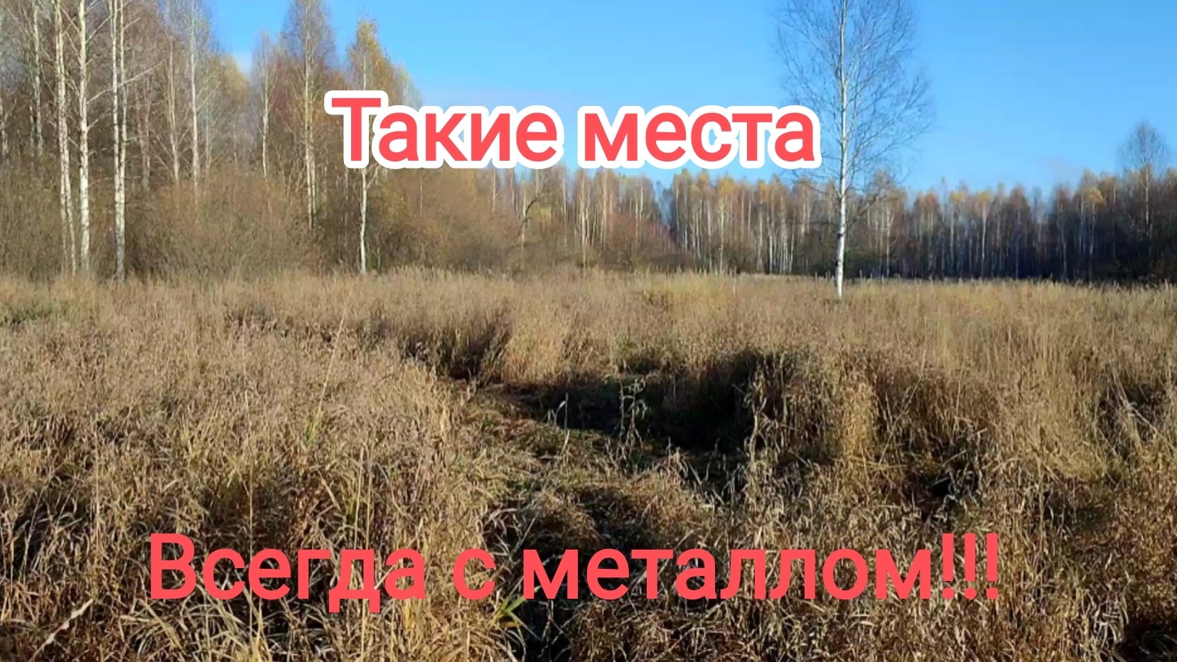 Вот из таких мест никогда без металла не уезжаешь!!! смотреть онлайн