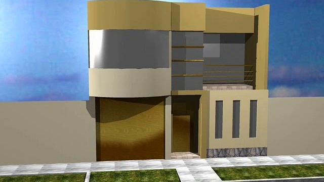 Vivienda 3D con Autocad смотреть онлайн