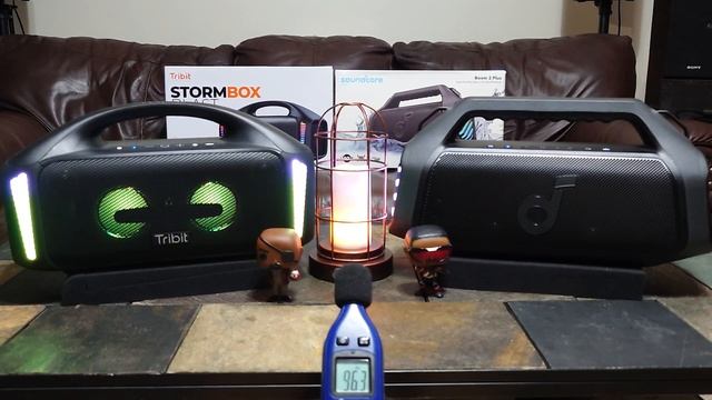 Soundcore Boom 2 Plus VS Tribit Stormbox Blast 🛜 Boombox Basement Battle 📊Custom EQ  🔥Who You Got?