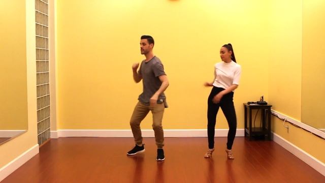 Salsa Shines & Footwork Challenge On2 (Part 1 - Beginner) | TheDanceDojo.com смотреть онлайн
