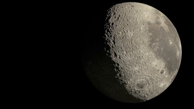dmarkdatu ::: VFX - 360 degree rotation of Moon zoomed смотреть онлайн