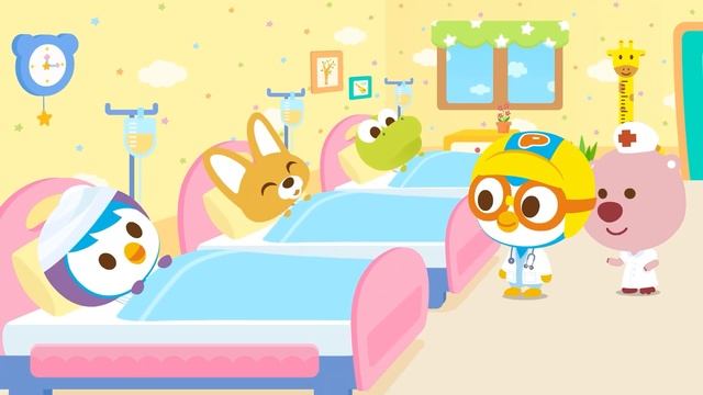 Pororo Stretching and Exercise | Let's Do Some Animal Exercises! | Pororo Nursery Rhymes and more смотреть онлайн