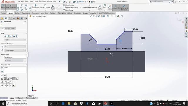 Solidworks Basic Tutorial | Exercise #7 | Solidworks | 3D Model смотреть онлайн