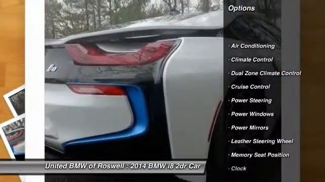 2014 BMW i8 Roswell GA R15230 смотреть онлайн