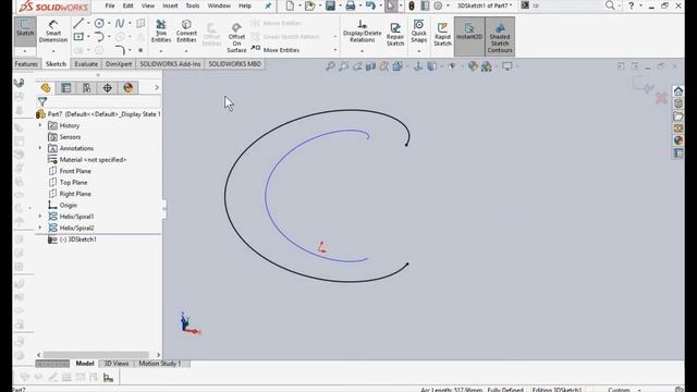 Solidworks sheet metal tutorial: Screw Conveyor to Sheet Metal - Part 6 смотреть онлайн