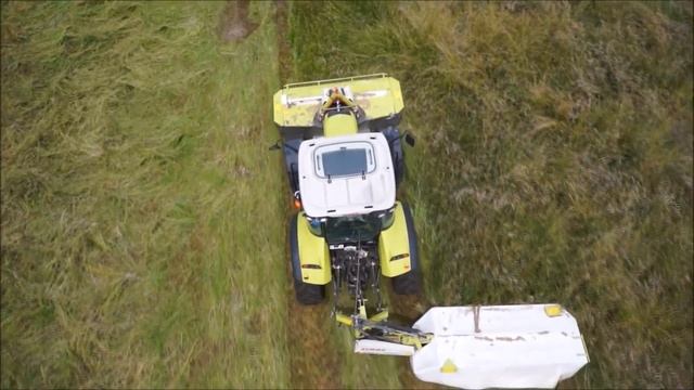 Claas Arion 420 + Claas Mähkombi & Claas Axos 310 + Claas Volto 580 смотреть онлайн
