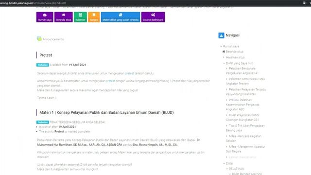 Video Tutorial Mengikuti Diklat Menggunakan ULearning BPSDM смотреть онлайн