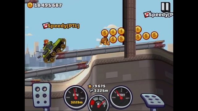 [TAS] 5068m with Tank in Intense City | Hill Climb Racing 2 смотреть онлайн