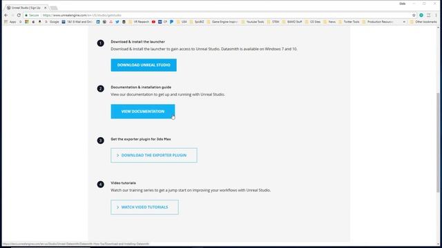 Getting Started with Unreal Studio смотреть онлайн