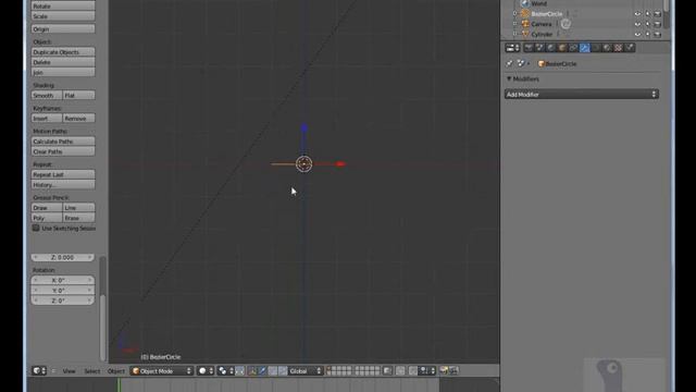 Blender 3D Guia Usuario - Modelagem - Modificadores Array & Curve смотреть онлайн