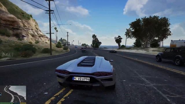 Driving 2024 Lamborghini Countach смотреть онлайн