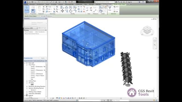 CGS Revit Tools - Multi Join смотреть онлайн
