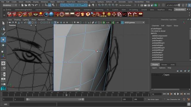 2510 CharacterHead Modeling TTH 01 смотреть онлайн