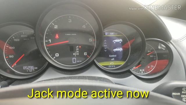 Porsche Cayenne jack mode on and off смотреть онлайн