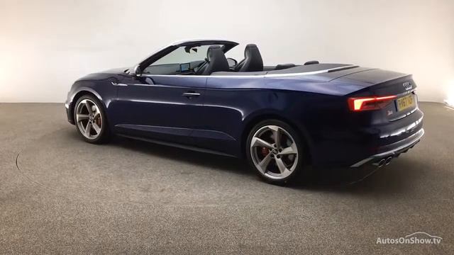 RV67VZF AUDI A5 S5 TFSI QUATTRO BLUE 2017, Reading Audi смотреть онлайн