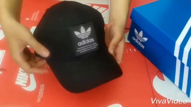 Nón kết-Mũ lưỡi trai Adidas tem đen смотреть онлайн