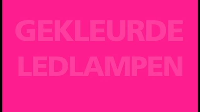 Gekleurde ledlampen смотреть онлайн