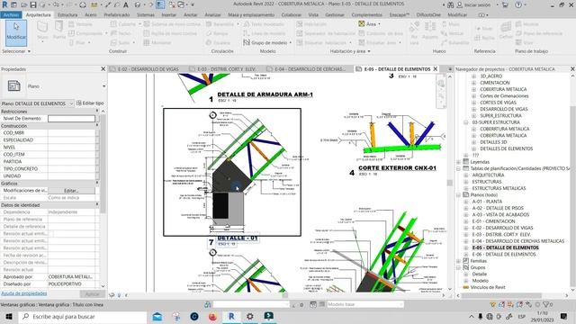 COBERTURAS METALICAS CON BIM REVIT смотреть онлайн