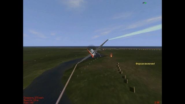 P-51 на гоночной трассе смотреть онлайн