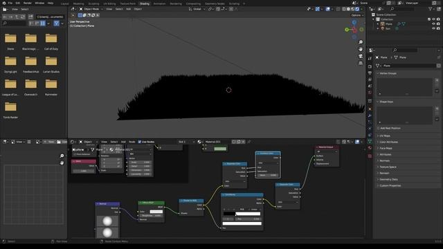 Blender Cartoon Grass | Speed Art смотреть онлайн