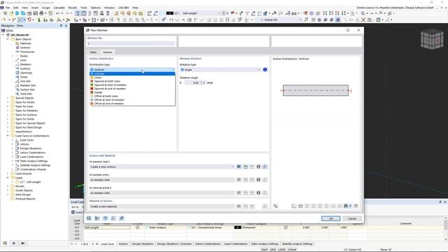 Tutoriel pour débutant sur RFEM 6 | 005 Modélisation | Plan de travail | Grille | Sections | Maté.. смотреть онлайн