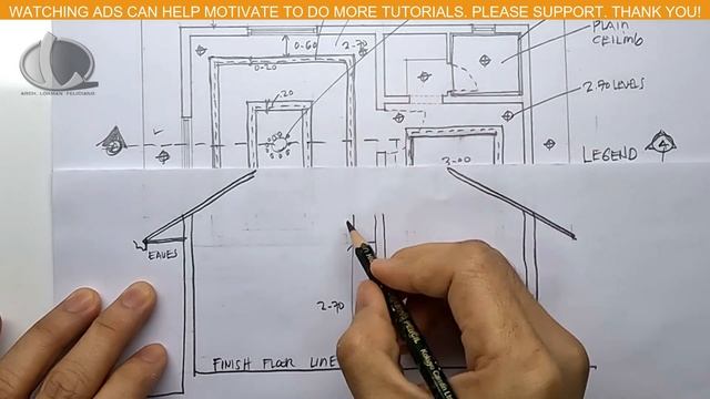 HOW TO DRAW REFLECTED CEILING PLAN. смотреть онлайн