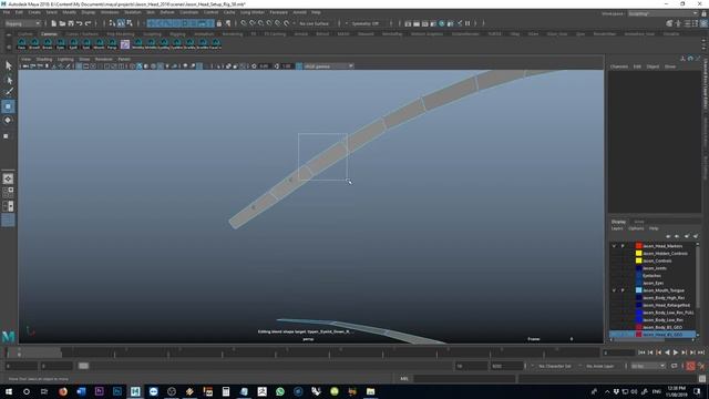 Rigging Eyelashes to Follow Both Blend Shapes and Skin Weights in Maya смотреть онлайн