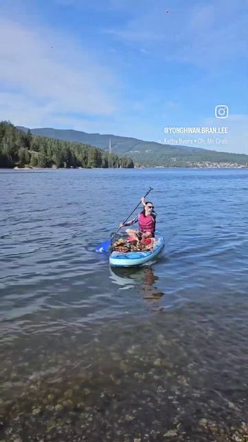 Oh Mr.Crab #crab #paddle #sup #chillicrab #밴쿠버 #게 #낚시 смотреть онлайн