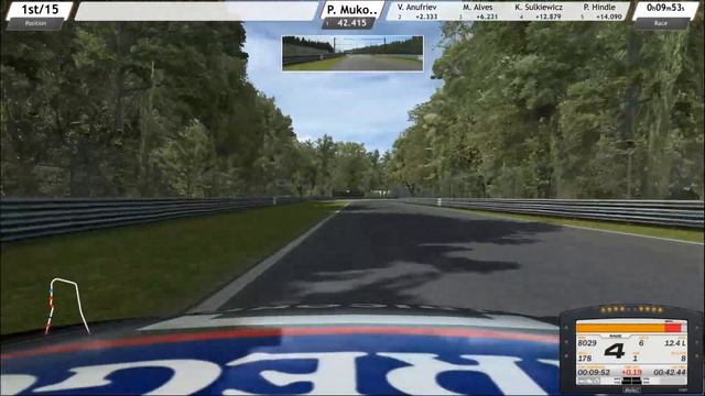 RaceRoom SRS WTCC 2017 Monza смотреть онлайн
