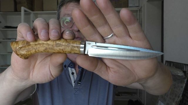 Выставка "СЛОН и Ко." 3-й день. Ножи для рыбалки и С11 Х12МФ с КРИО. смотреть онлайн