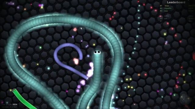 slitherio amazing gameplay// jumbo style edit смотреть онлайн