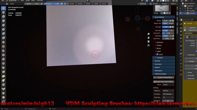 VDM Brush Creation for a Halloween Set. смотреть онлайн