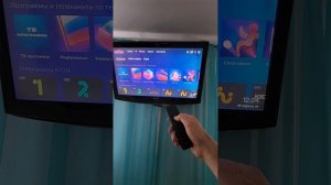 [12] Включение телевизора SAMSUNG и просмотр через ТВ приставку.