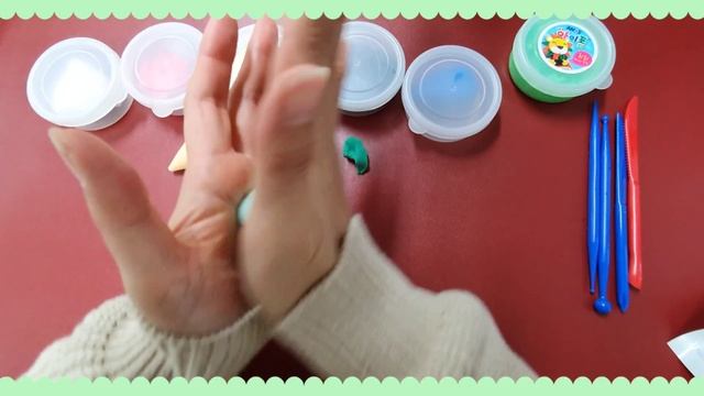 클레이로 아이스크림콘 만들기! смотреть онлайн