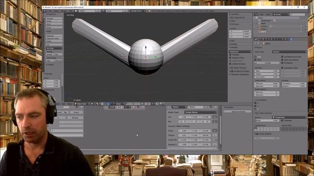 Dzhanibekov Effect in Blender Game Engine смотреть онлайн