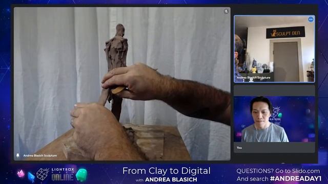 Live Demo - From Clay to Digital with Andrea Blasich смотреть онлайн