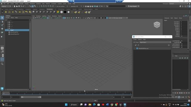USD Process Maya 2023 to Unreal 5.1 - Part3 смотреть онлайн