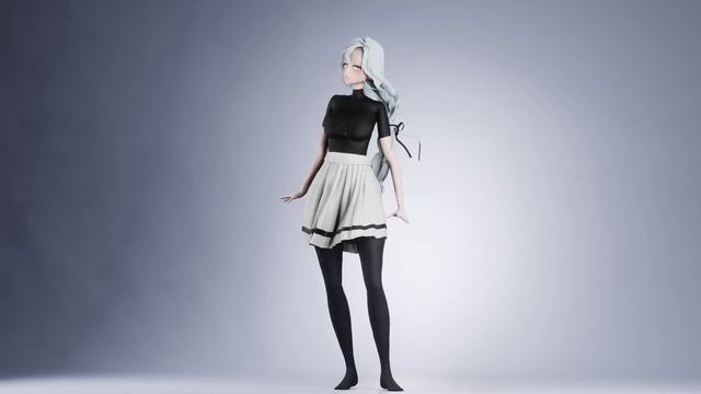 Anime Girl Physic in Blender смотреть онлайн