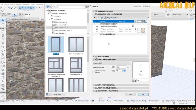 castle window in archicad edycja okna ze szprosami смотреть онлайн