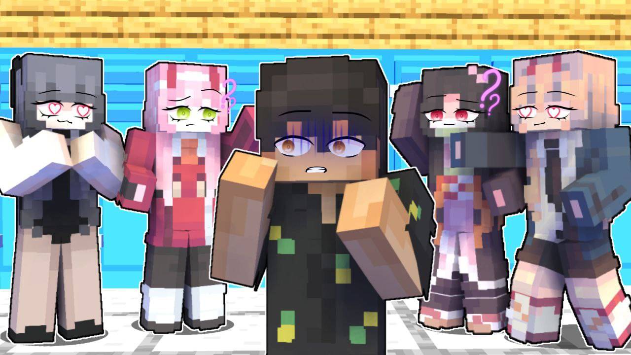 💕СЕКРЕТНАЯ ЛЮБОВЬ АНИМЕ ДЕВУШЕК В МАЙНКРАФТ смотреть онлайн