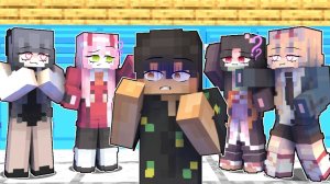 💕СЕКРЕТНАЯ ЛЮБОВЬ АНИМЕ ДЕВУШЕК В МАЙНКРАФТ