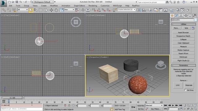 Remove Material in 3ds Max смотреть онлайн