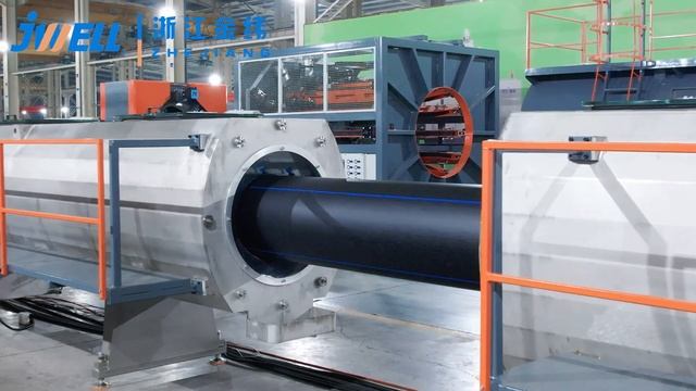HDPE630 pipe extrusion line/Línea de extrudel tubo de HDPE/Линия экструзии труб HDPE смотреть онлайн