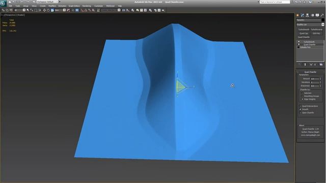 Quad Chamfer Modifier 1.04 - Variable Chamfers смотреть онлайн