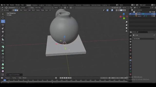 blender props modeling 2.9 #Beginner 3D Modeling Tutorial hindi смотреть онлайн