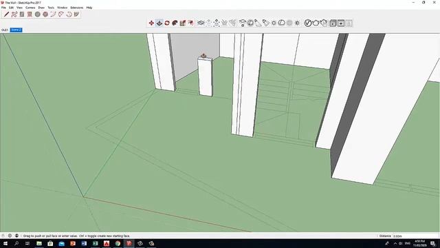How To Easily Create Walls In Sketchup смотреть онлайн