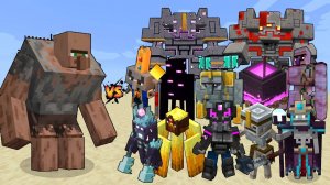 БОСС ЖИТЕЛЬ ПРОТИВ МАЙНКРАФТ ДАНЖЕОН