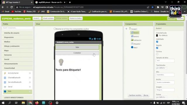 Como conectar AppInvetor y ESP8266 смотреть онлайн