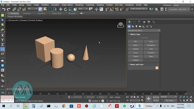 3DS Max 2022 Tutorial - Using Hold & Fetch for back to specific time in our Projects смотреть онлайн